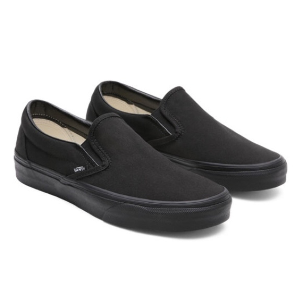 Vans All Black Slip On Skate Shoe